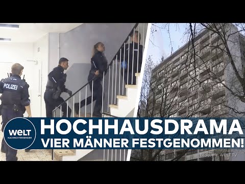 HAMBURG: Tödlicher Fenstersturz! Mann nach Streit aus Hochhaus gestoßen – Vier Syrer festgenommen!