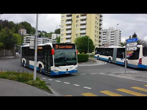 VBL MB O530G C2 Linie 20 Technikum - Luzern Kreuzung Spier