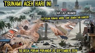 Download lagu AIR LAUT NGAMUK ACEH !! BANJIR TSUNAMI ACEH HARI INI, RATUSAN RUMAH HANCUR, MOBIL & JEMBATAN PUTUS mp3