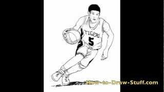 How to Draw a Basketball Player Step by Step