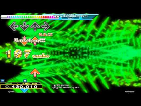 CW #8 |SM5/DDR2014: u gotta groove -extend joy style- / dj nagureo (Remixed by Mr.T) AAA PFC