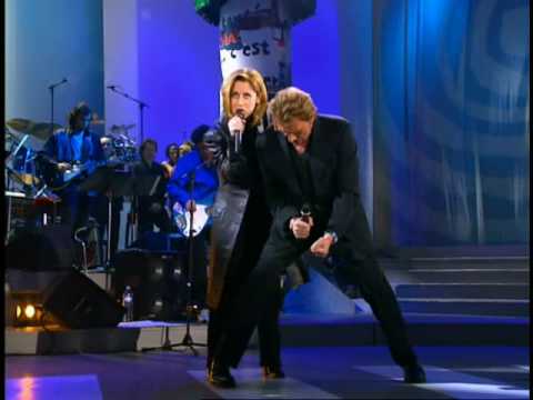 Lara Fabian & Johnny Hallyday - Requiem Pour Un Fou (Enfoires en coeur - 1998).wmv
