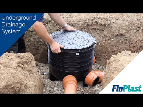 FloPlast Underground Drainage System Installation Guide