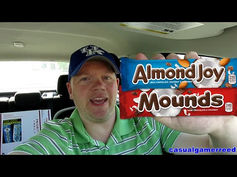 Reed Reviews Almon Joy vs Mounds Candy Bar