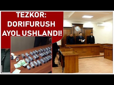 TEZKOR: Dorifurush ayol ushlandi!