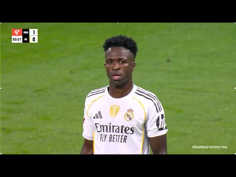 Vinicius Junior vs Villarreal 4\10\2025