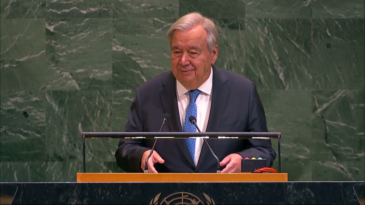 Le Secrétaire général salue l'élection du Président de la 81e session de l'Assemblée générale | ONU