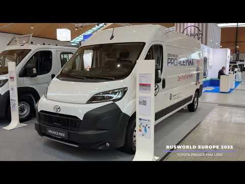 Thumbnail for Toyota Proace Max L3H2 (2026) – New Large Van | NUFAM 2025 Karlsruhe by Toyota ProAce Max