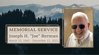 Memorial Service - Joseph H. Joe Berman