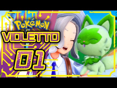 SPRIGATITO, QUAXLY O FUECOCO? - Pokémon Violetto Episodio #01