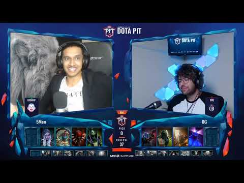5men vs OG | AMD SAPPHIRE OGA DOTA PIT EU/CIS Lower Bracket (BO3) | - Game 2