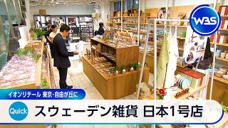 スウェーデン雑貨 日本1号店 イオンリテール 東京･自由が丘に【WBS】