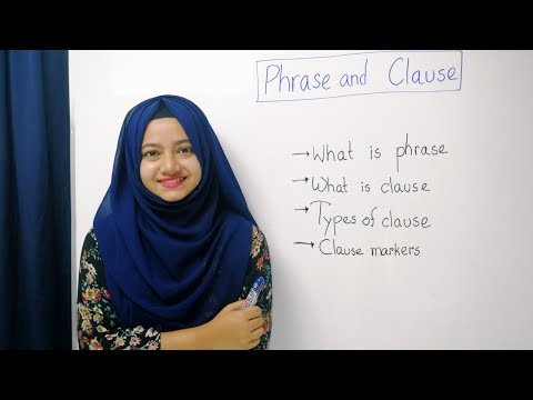 Phrase and clause |  Principal clause | Subordinate clause | co-ordinate clause