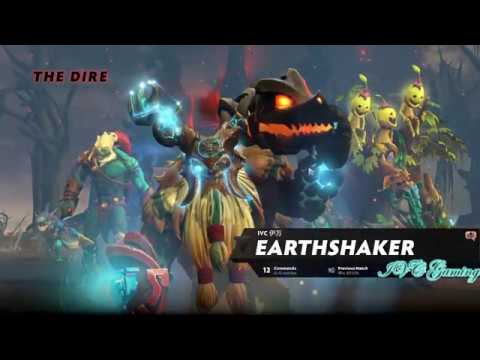 IVC as Earthshaker with Bugz and the team [Echo Slam]
