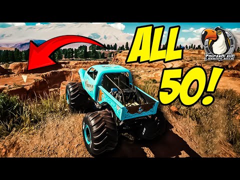 Ultimate Guide to Monster Jam Steel Titans: All 50 Collectable Locations
