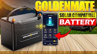 GOLDENMATE 12V 100Ah Group 31 IP67 Waterproof Bluetooth LiFePO4 Lithium Battery CRIUS100B REVIEW...