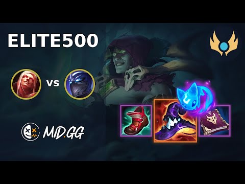 MID.GG: [ elite500 ] Vladimir TOP vs Shen | EUW CHALLENGER | LOL Season 2025