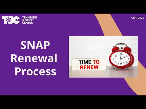 Snap Renewal Process