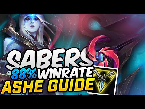 Saber's 88% Winrate TRINITY Ashe Guide