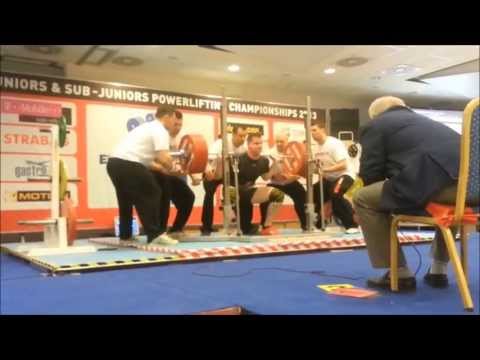 Dominik Pahl EM 2013 Kraftdreikampf