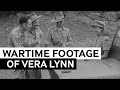 The only known wartime footage of Vera Lynn, 1944 | Archive Film Favourites