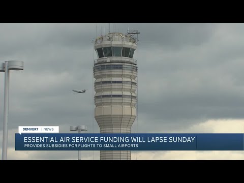 Federal funding for small commercial airports could lapse if ...