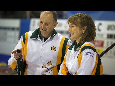 CURLING: FRA-AUS WCF World Mixed Doubles Chp 2016 - Group D