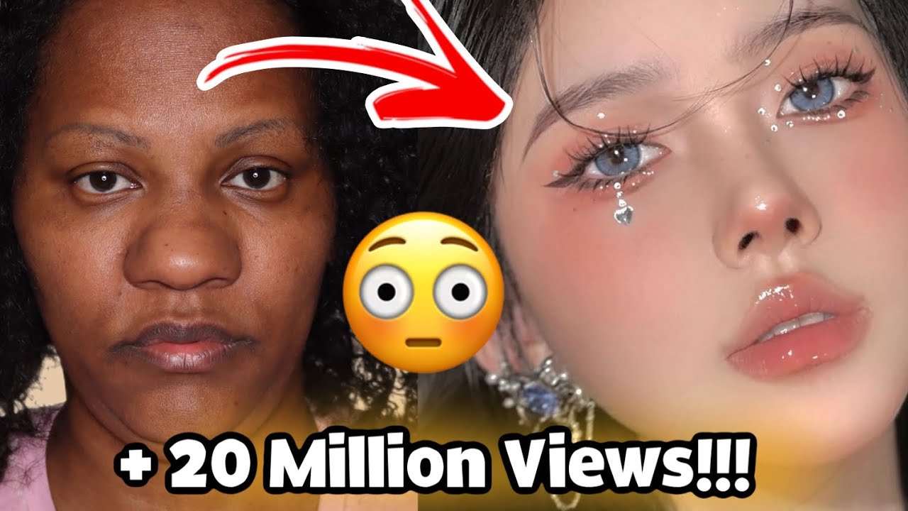 Korean Makeup Transformation Asian Got 19 MILLION Views Without Plastic Surgery!! #makeup