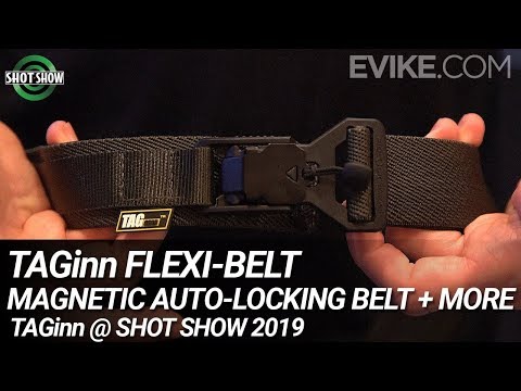 Magnetic Auto-Locking Belt + Versatile Sling from TAGinn - Shot Show 2019