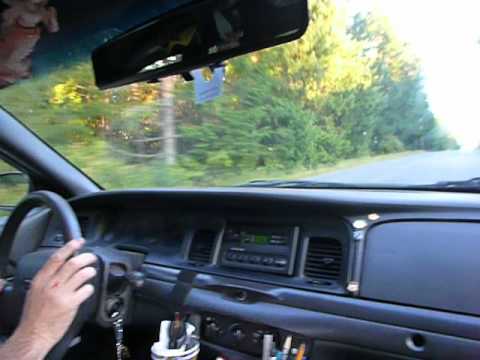 CROWN VICTORIA WITH MAGNAFLOW GLASSPACKS AFTER SWAP IN CAR DRIVE