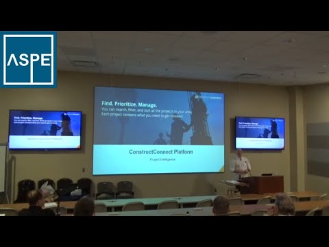 Construct Connect Training, ASPE Chapter 32 Kansas City Estimators