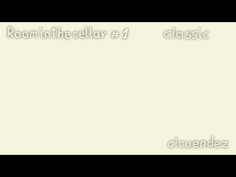 Room in the cellar classic #1 cicuendez 30/11/2025