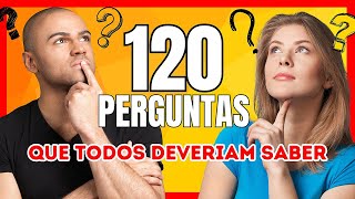 Maratona de CONHECIMENTOS GERAIS para Testar seu Cérebro 🧠 | 120 Perguntas do Fácil ao Difícil