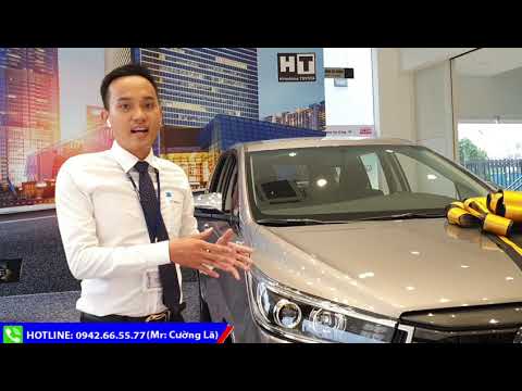 Review chi tiết innova 2.0G 2021 vừa cập bến tại Toyota Tân cảng.