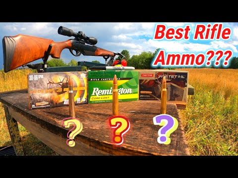 BEST AMMO For Hunting Rifles  | 30-06