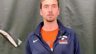 Carson-Newman Tennis: Gabriel Dabdab Postmatch vs. Martin Methodist 01-31-20