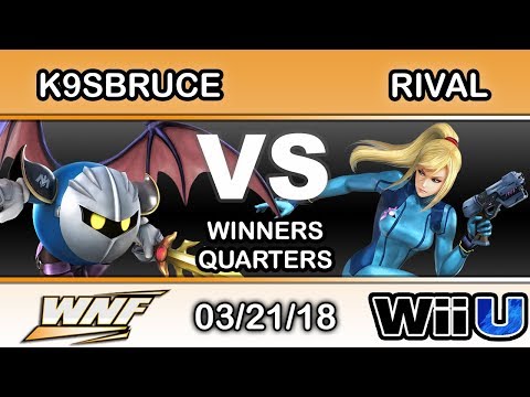 WNF 1.7 - K9sBruce (Meta Knight) Vs. Rival (Zero Suit) Winners Quarters - Smash 4