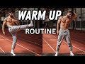WARM UP ROUTINE BEFORE WORKOUT Follow Along Rowan Row