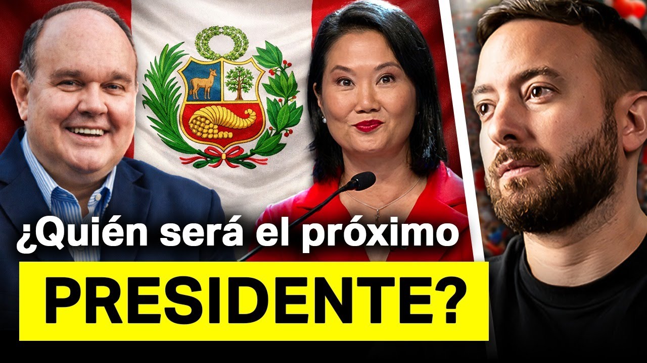 🚨 ¡RAFAEL LÓPEZ ALIAGA pasa a SEGUNDA VUELTA en Perú! 🇵🇪 | Agustín Laje