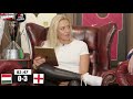 Cecil asks Abbi who she finds attractive in the England squad