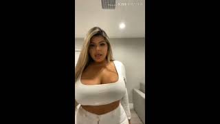 Big bouncy Boobs and ass shaking Busty Tiktok Girls 2