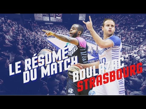 J12 Jeep ELITE 2018/2019 : BOULAZAC | Strasbourg