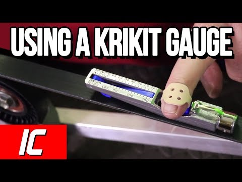 Using a krikit gauge | Maintenance Minute