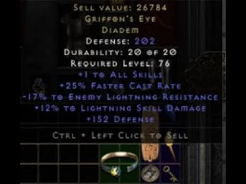 Diablo 2 Resurrected | I Gambled a Griffon!!!!