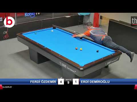 FERDİ ÖZDEMİR & ERDİ DEMİROĞLU Bilardo Maçı - 