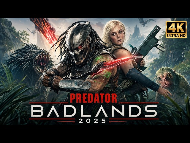 Vídeo relacionado con Predator: Badlands DEK with Sword and Logo Official Movie Sudadera con Capucha