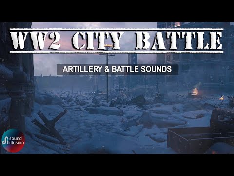 WW2 City Battle Ambience