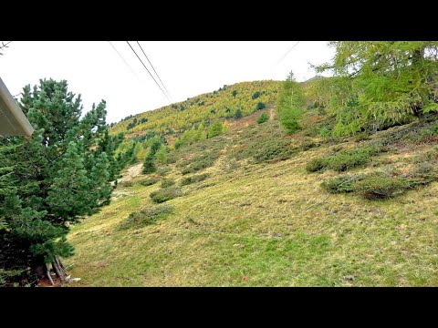 Stillbergalp - Mittelgrat Bergfahrt - sehr spezielle Luftseilbahn bei Davos