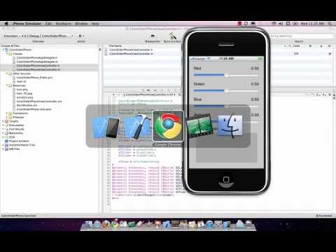 iOS Development Course Fall 2010 Lecture 04 - Color Slider App