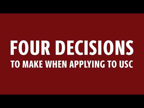 When Does Usc Release Decisions